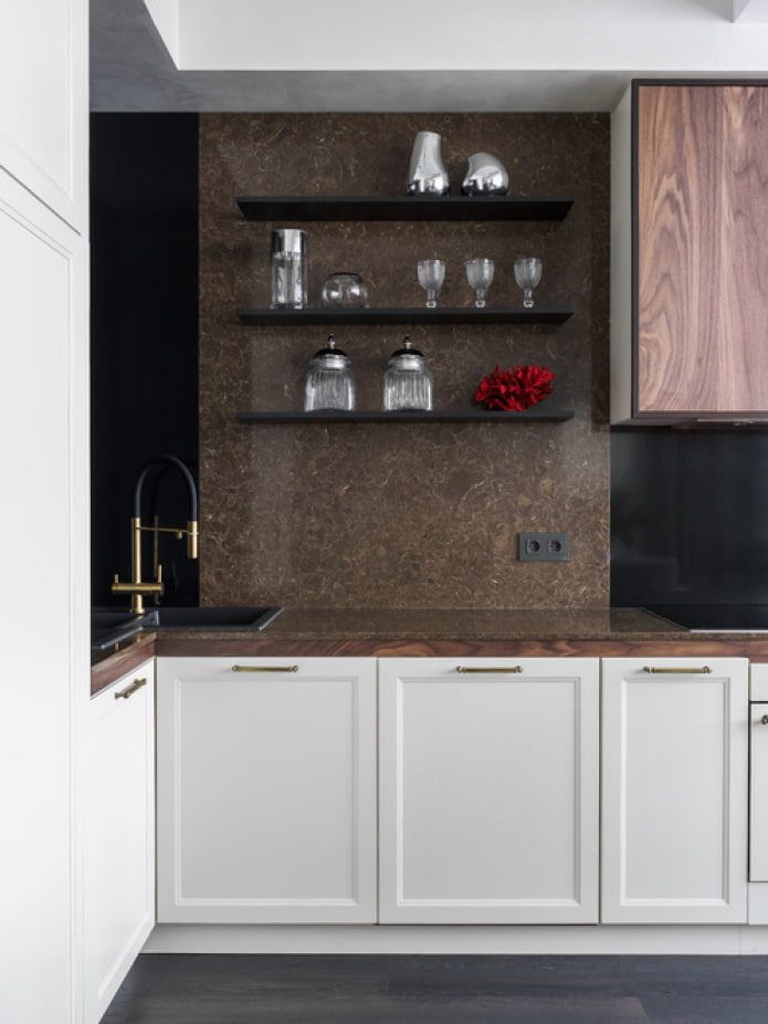 Évier d'angle pour la cuisine