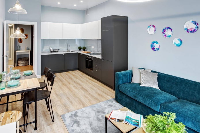 kitchen studio interior design