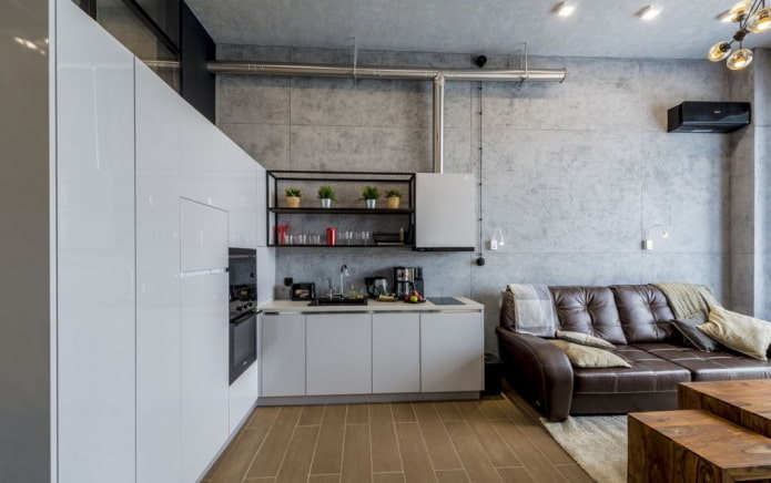 kitchen studio interior design
