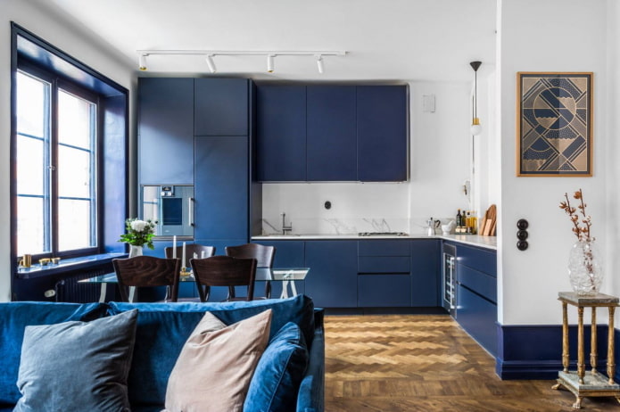 kitchen studio interior design