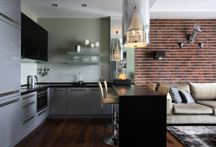 kitchen-studio interior design