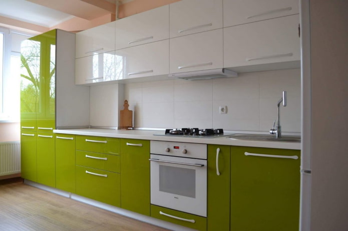 cuisine vert vif