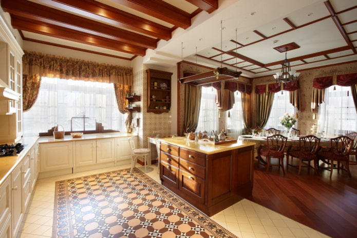 Décoration de cuisine à l'anglaise