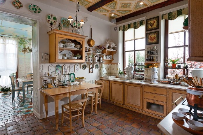 Cuisine de style campagnard