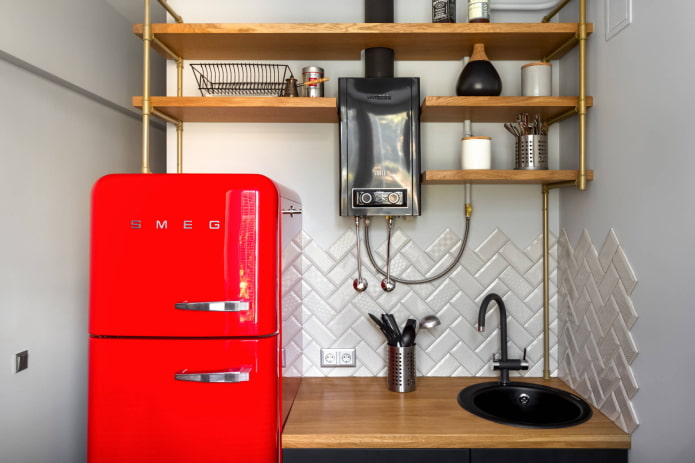 Une colonne de style loft