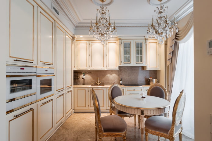 Conception d'une petite cuisine classique