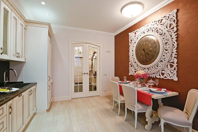 décoration d'une cuisine classique