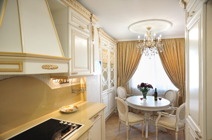 conception d'une petite cuisine classique
