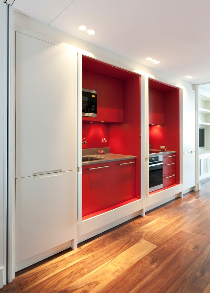 Cuisine dans une niche