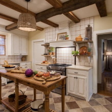 Cuisine de style campagnard : caractéristiques, idées pour la maison et l'appartement-0