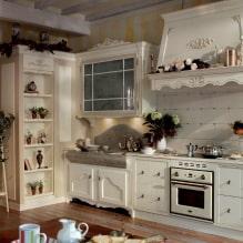 Cuisine de style campagnard : caractéristiques et idées pour la maison et l'appartement-3