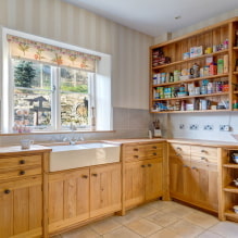 Cuisine de style campagnard : caractéristiques, idées pour la maison et l'appartement-4