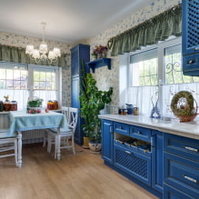 Cuisine de style campagnard : caractéristiques, idées pour la maison et l'appartement-5