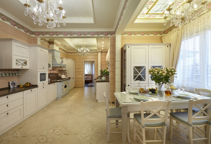 Cuisine provençale dans une maison privée