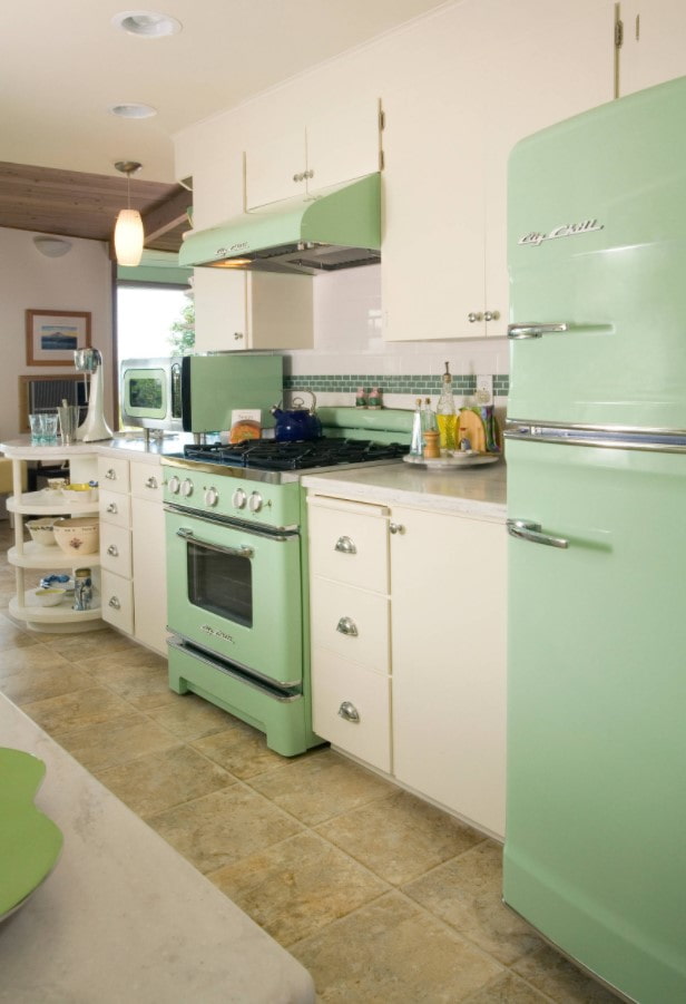 Appareils de cuisine rétro