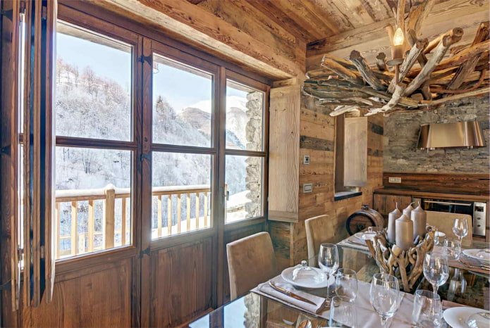 Décoration en bois pour la cuisine