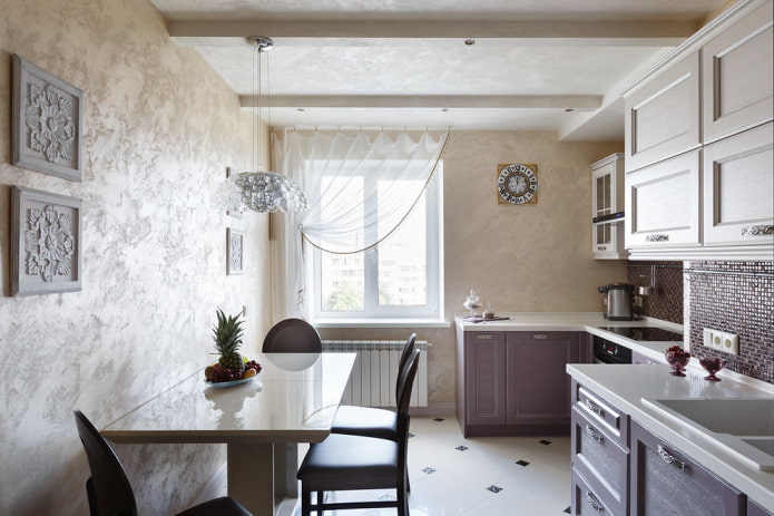 Décoration de cuisine aux couleurs claires
