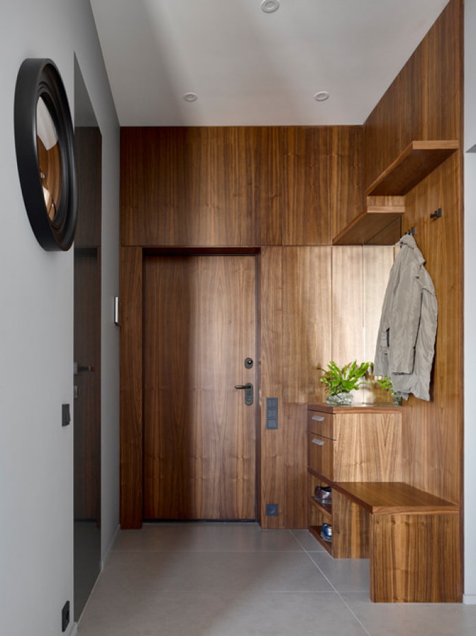 meubles intégrés pour le couloir
