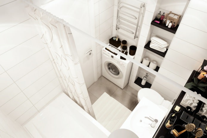 Conception de salle de bain moderne