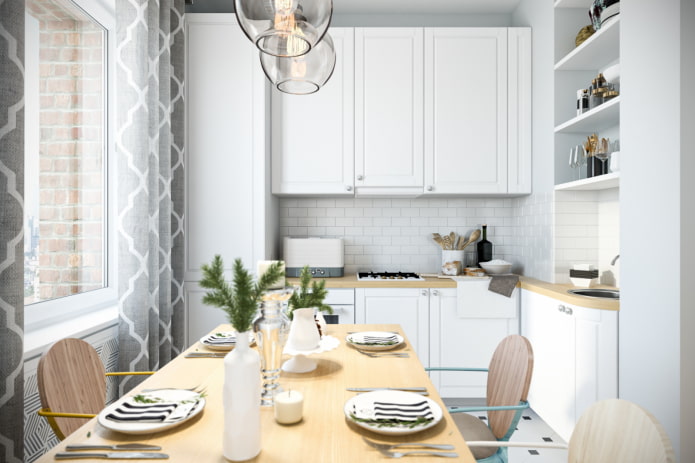 Aménagement de cuisine dans un appartement de 70 m²