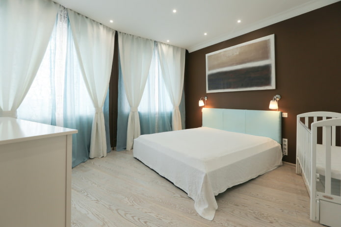 Aménagement d'une chambre à coucher dans un appartement de 70 m²