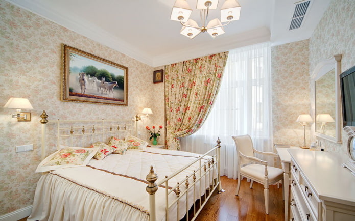 intérieur d'un appartement de 70 mètres carrés de style provençal