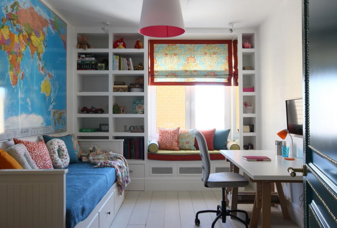 Aménagement d'une chambre d'enfant dans un appartement de 70 mètres carrés