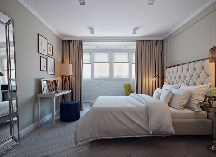 intérieur d'un appartement de trois pièces de 70 mètres carrés