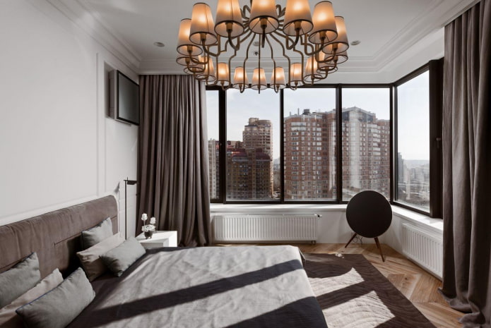 Aménagement d'une chambre à coucher dans un appartement de 70 m²
