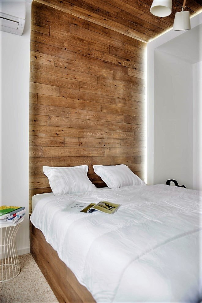 Stratifié sur mur et plafond