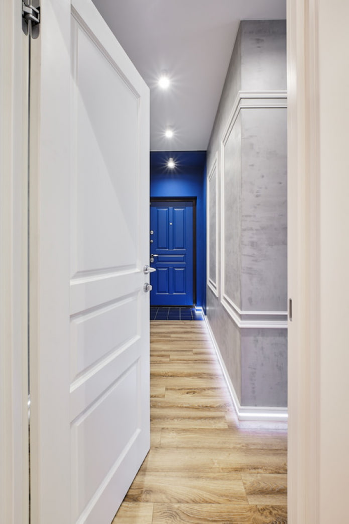 stratifié dans le couloir