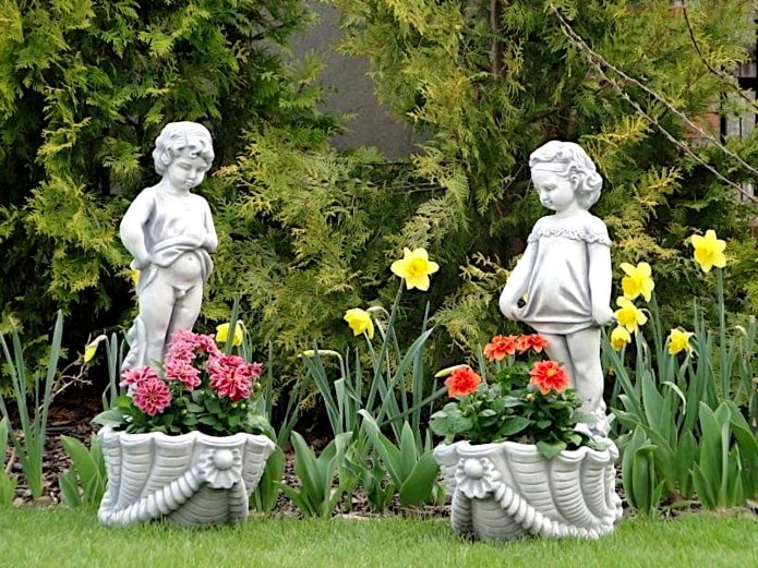 Statues pour le jardin