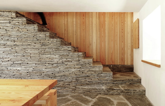 Décoration d'escalier à l'intérieur Intérieur d'une maison privée