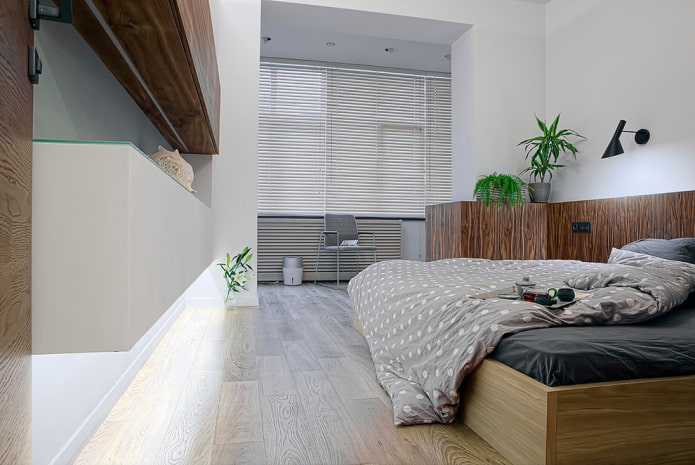 linoléum avec imitation stratifié à l'intérieur