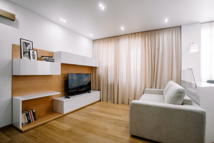 linoléum avec imitation stratifié à l'intérieur