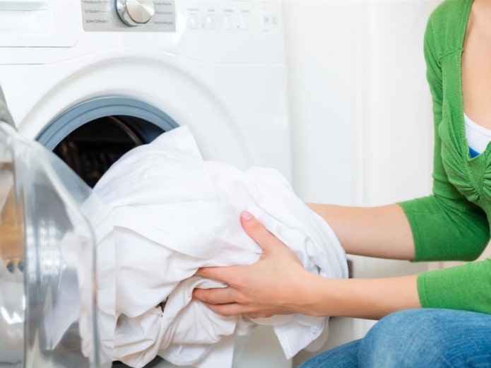 lavage des rideaux en lin