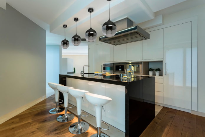 Lustre de cuisine moderne