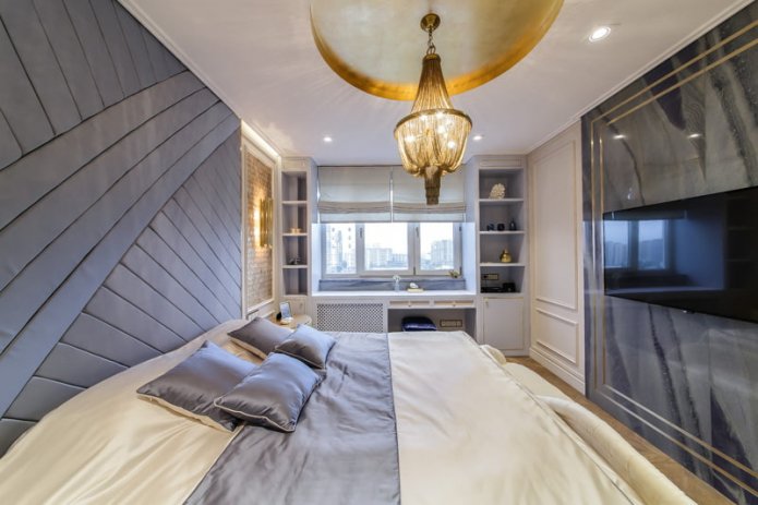 meubles modernes dans la chambre