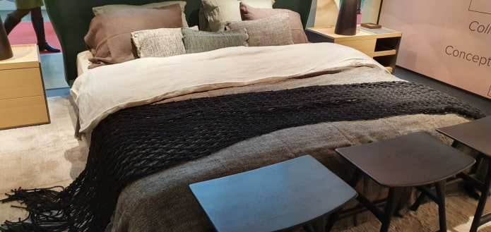 couverture en macramé