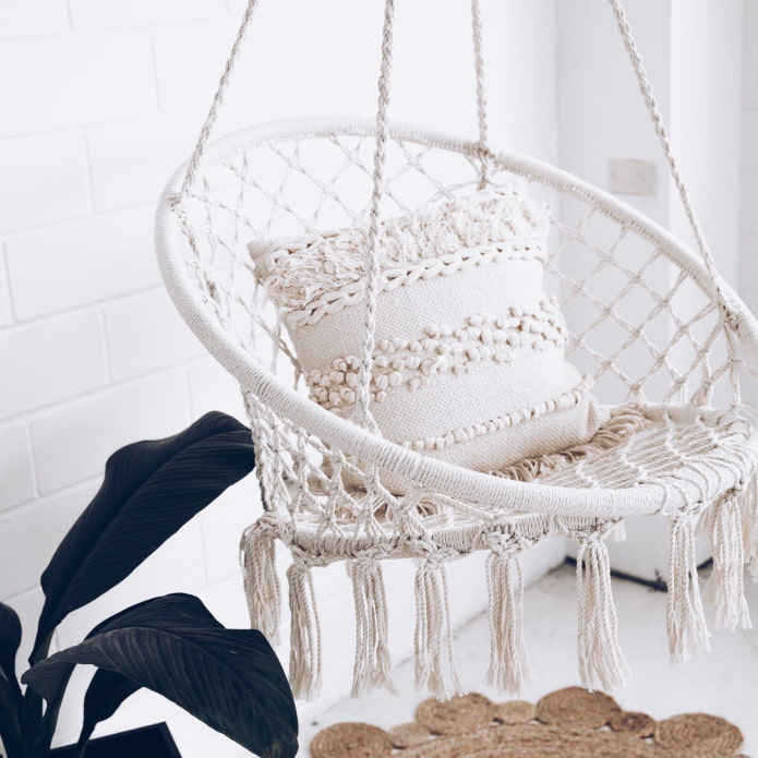 macrame chair
