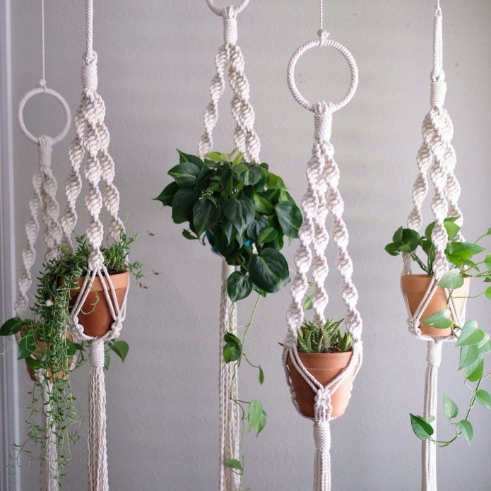 cintres pour pots de fleurs