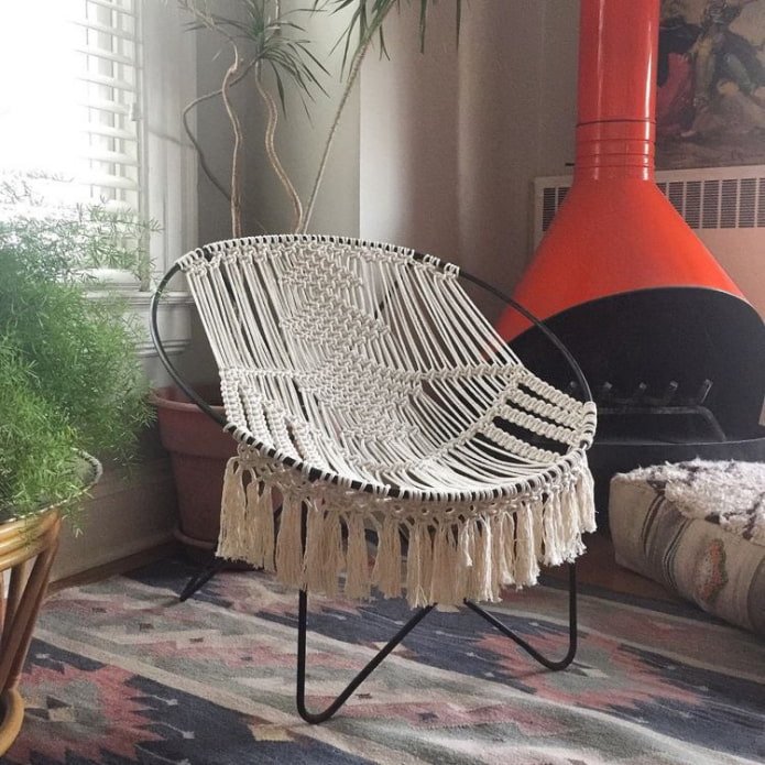 macrame chair
