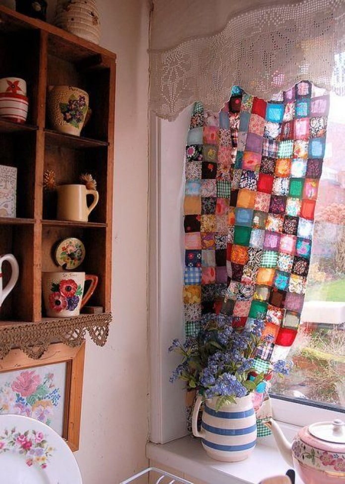 Rideaux patchwork