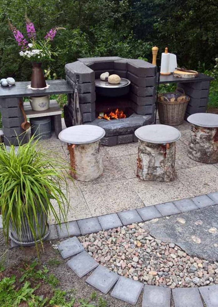 Espace barbecue DIY