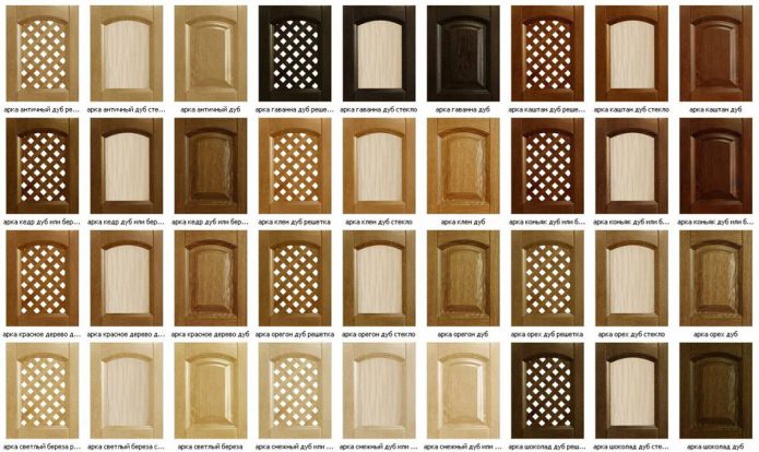 Façades à cadre en profilé MDF