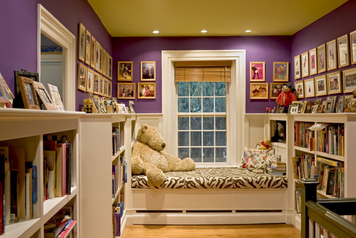 tissu extensible jaune à l'intérieur