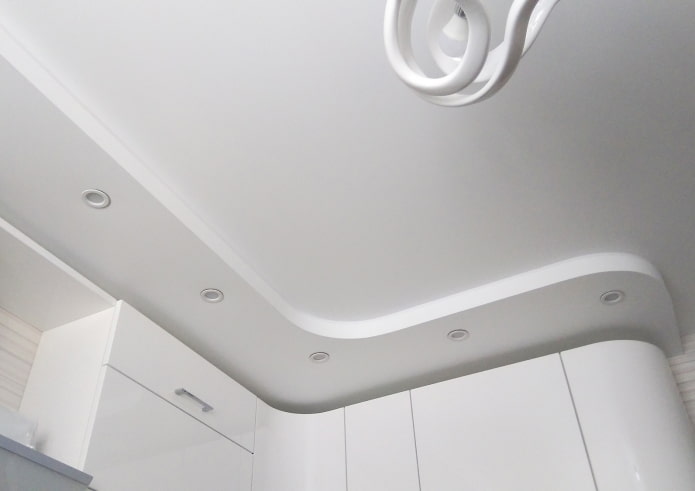 tissu extensible mat blanc
