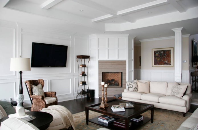 Comment décorer les murs dans un style classique