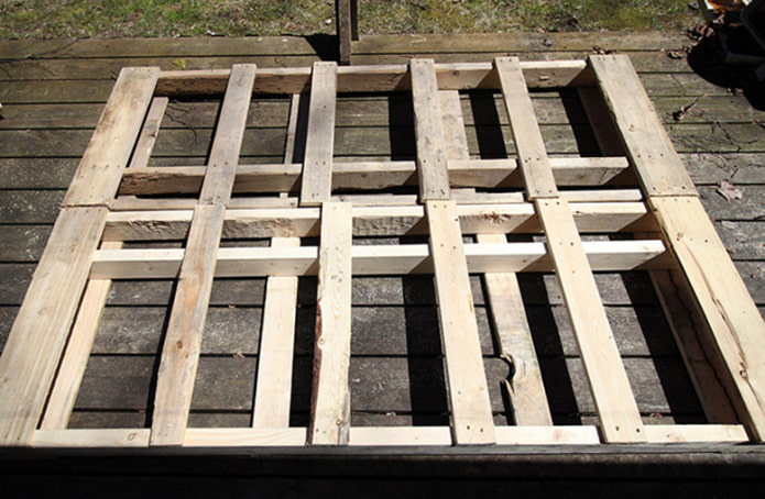 Ponçage des palettes