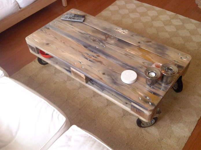 La table finie